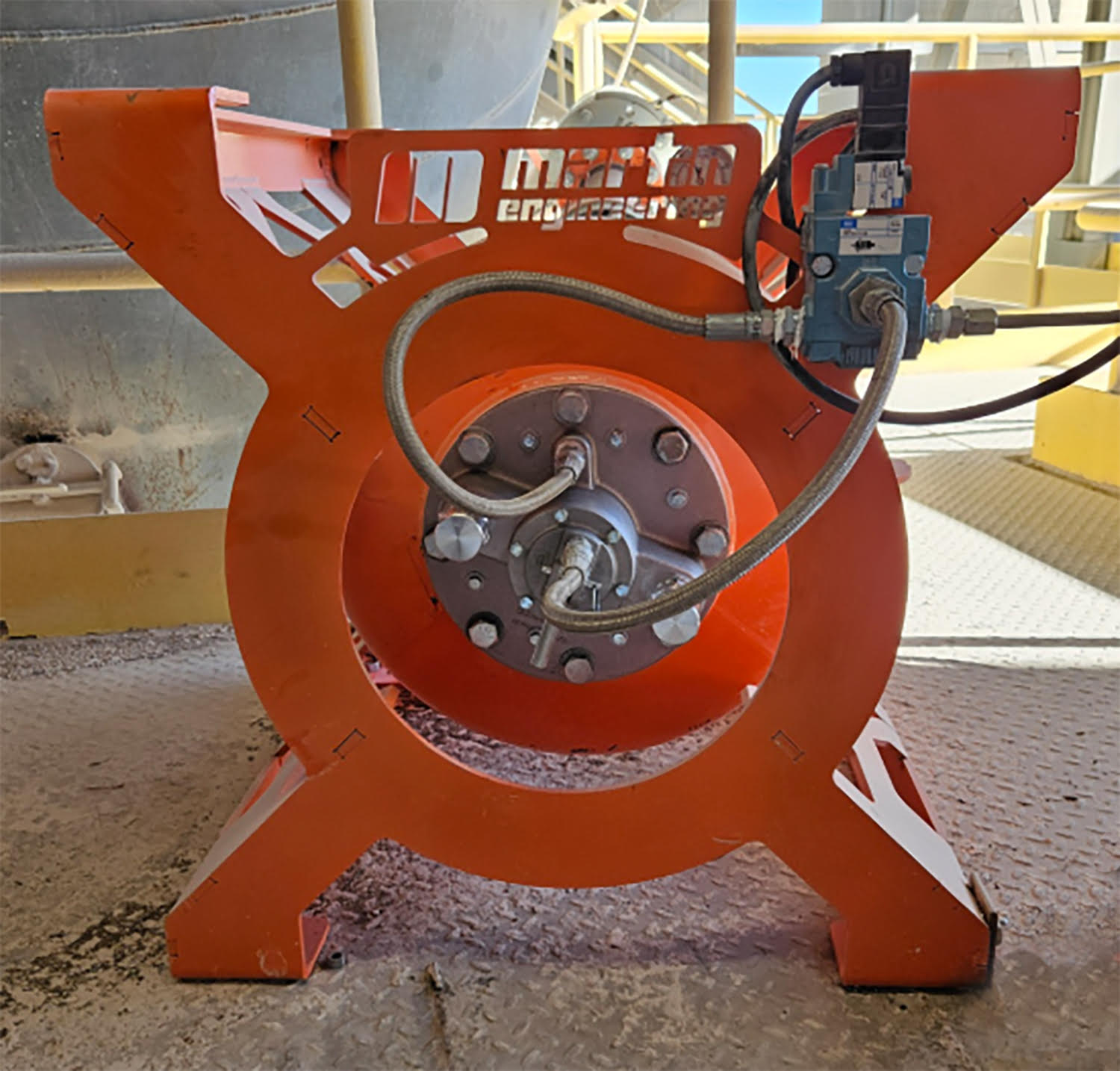 Martin® X-Stand Improves Air Cannon Efficiency and Safety